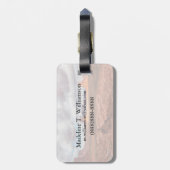 AZ州モニュメント·バレー·ランドスケープ ラゲッジタグ (裏面縦)