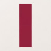 AZ深紅色レッドクリエイティブシンプルプレーントレンディー 名刺 (内部フラット)