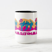 AZ砂漠 ツートーンマグカップ (中央)