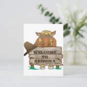 AZ – アリゾナ馬へようこそ ポストカード (スタンド正面)