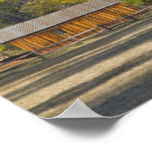 AZ，アリゾナ，セドナ，三日月レクリエーション2 ポスター (角)