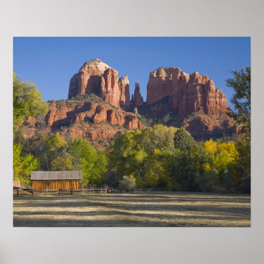 AZ，アリゾナ，セドナ，三日月レクリエーション2 ポスター (正面)