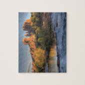 AZ,アリゾナ,セドナ,三日月レクリエーション3 ジグソーパズル (縦)