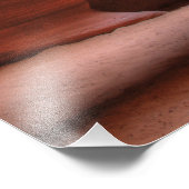 AZ，アリゾナ，ページ，アッパーアンテロープ渓谷 フォトプリント            (角)