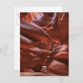 AZ,アリゾナ,ページ,アッパーアンテロープ渓谷 ポストカード (正面/裏面)