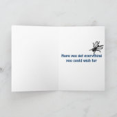 AZ-カメレオンのトカゲのバースデー・カード カード (内部)