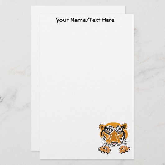 AZ-トラの文房具を跳躍させること 便箋 (正面/裏面)