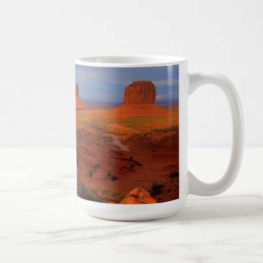 AZ，モニュメントバレー，ミッテンズ コーヒーマグカップ (右)