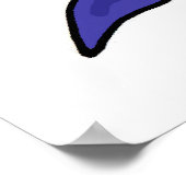 AZ – 笑顔のサメ漫画ポスター ポスター (角)