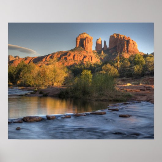 AZ, Arizona, Sedona, Crescent Moon Recreation 3 ポスター (正面)