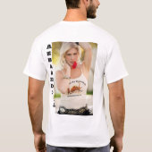 AZ BabedollのティーザーTシャツ Tシャツ (裏面)
