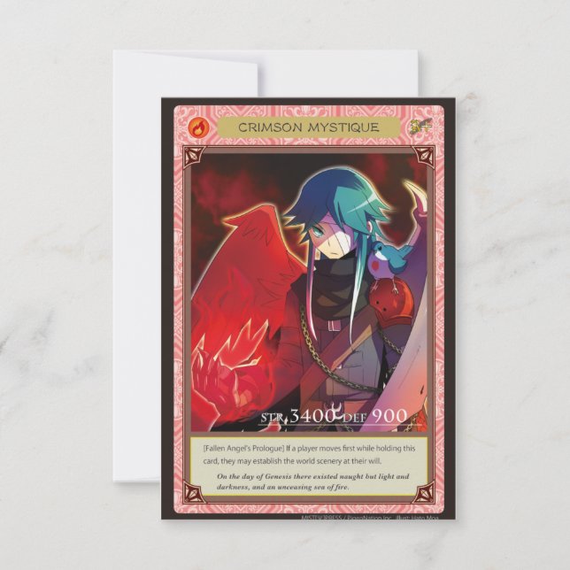 AZ card - Crimson Mystique (正面)