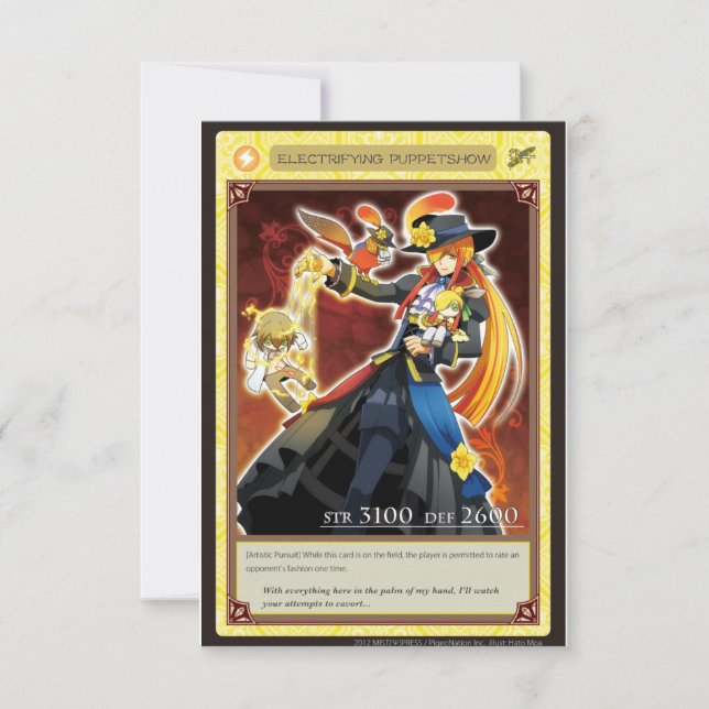 AZ card - Electrifying Puppetshow (正面)
