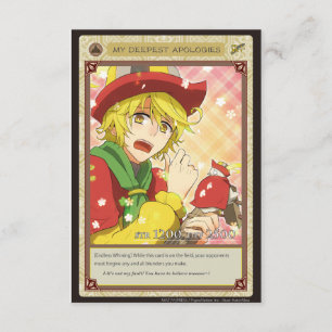 AZ card - My Deepest Apologies カード