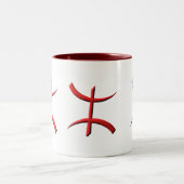 azaのberbe ツートーンマグカップ (中央)