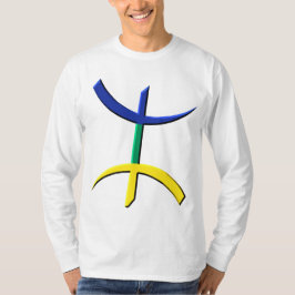 azaのtricoloreのkabyle tシャツ