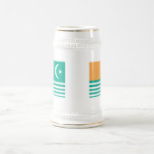 Azad Kashmirの旗 ビールジョッキ (中央)