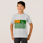 Azad Kashmir、パキスタン Tシャツ (正面フル)