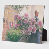 Azalea、1906年(紙付き) フォトプラーク (側面)