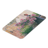 Azalea、1906年(紙付き) マグネット (左側)