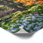 Azalea Trail Garden in Tyler, Texas ポスター (角)