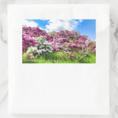 Azalea Viewing [Rectangular Seal] 長方形シール (バッグ)