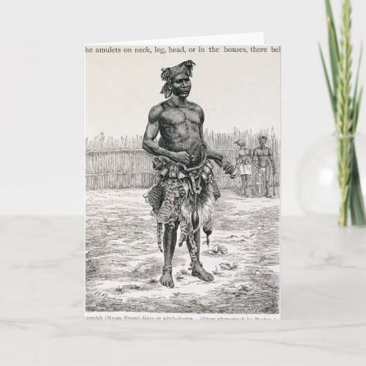 Azandeh Binsaかまじない師 カード (正面)