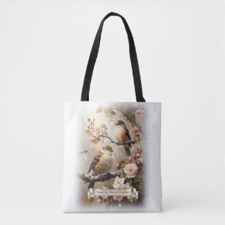 Azantalight ~ Birds of Henislight Tote Bag トートバッグ