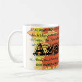 Azathothのマグ コーヒーマグカップ (左)