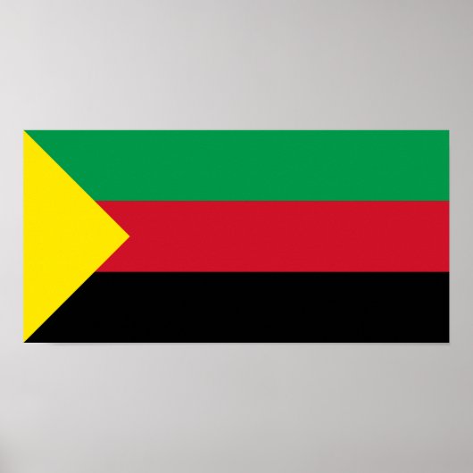 Azawad Flag ポスター (正面)