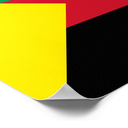 Azawad Flag ポスター (角)