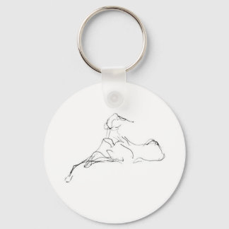 Azawak Keychain by David Moore キーホルダー