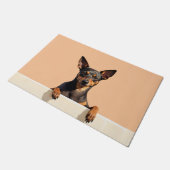 Azawakh Dog Doormat Art ドアマット (アングル)