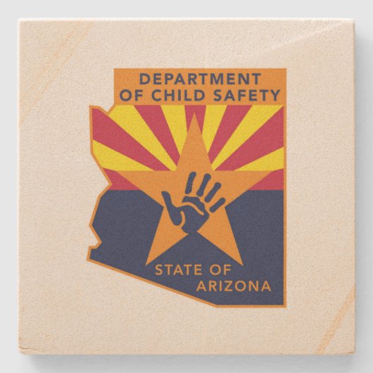 AZDCSの石造りのコースター ストーンコースター (正面)