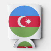 Azerbaijan Flag 缶クーラー (裏面)