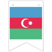 Azerbaijan Flag Emblem バンティングフラッグ (第1の旗)