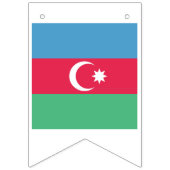 Azerbaijan Flag Emblem バンティングフラッグ (第3の旗)