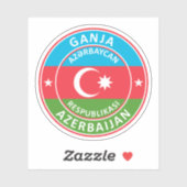 Azerbaijan, Ganja シール (シート)