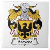 Azevedoの家紋 タイル (正面)