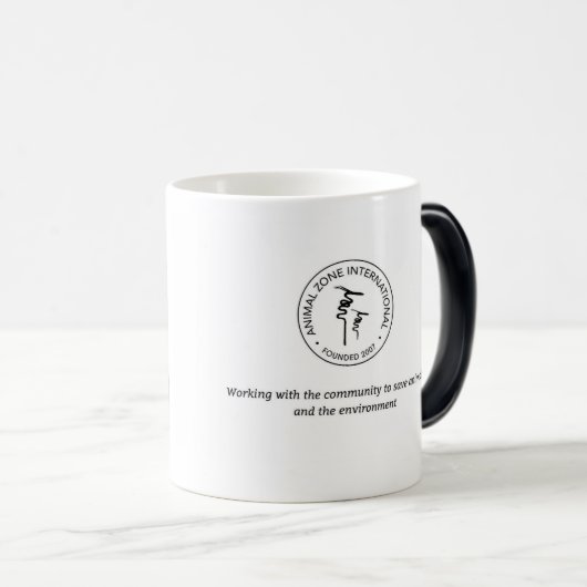 AZIピアノキャットマグ モーフィングマグカップ (正面右)