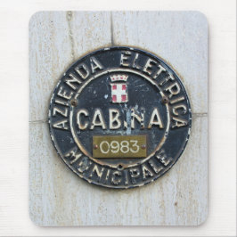 Azienda Electrica Cabina – ミラノ，イタリア マウスパッド