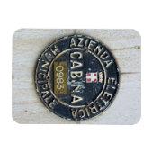 Azienda Electrica Cabina – ミラノ,イタリア マグネット (横)