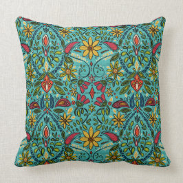 azizaのターコイズ クッション