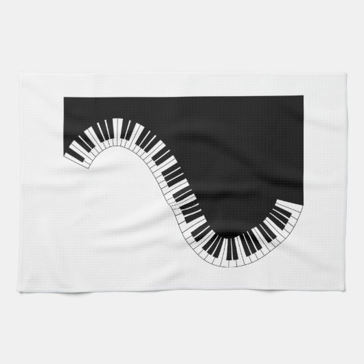 Azizaキーボード楽器 キッチンタオル (横)