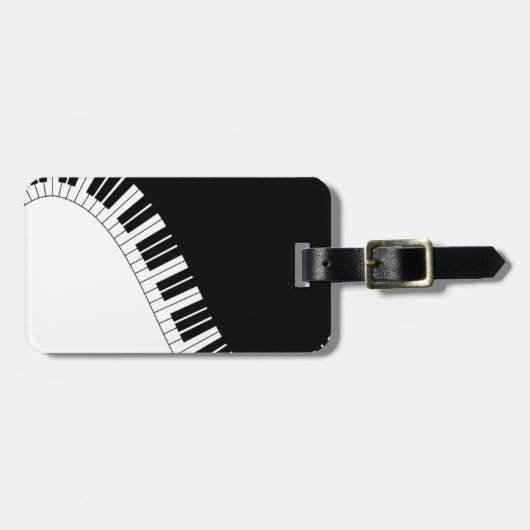 Azizaキーボード楽器 ラゲッジタグ (正面横)