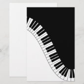 Azizaキーボード楽器 便箋 (正面/裏面)