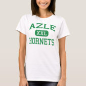 Azle -スズメバチ- Azleの高等学校- Azleテキサス州 Tシャツ (正面)