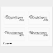 AZMagicPlayers.comステッカー 長方形シール (シート)