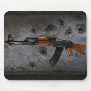 Azmodeusカラシニコフ自動小銃のマウスパッド マウスパッド