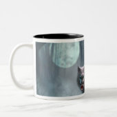 Azmodeus Lycanの女王、マグ ツートーンマグカップ (左)